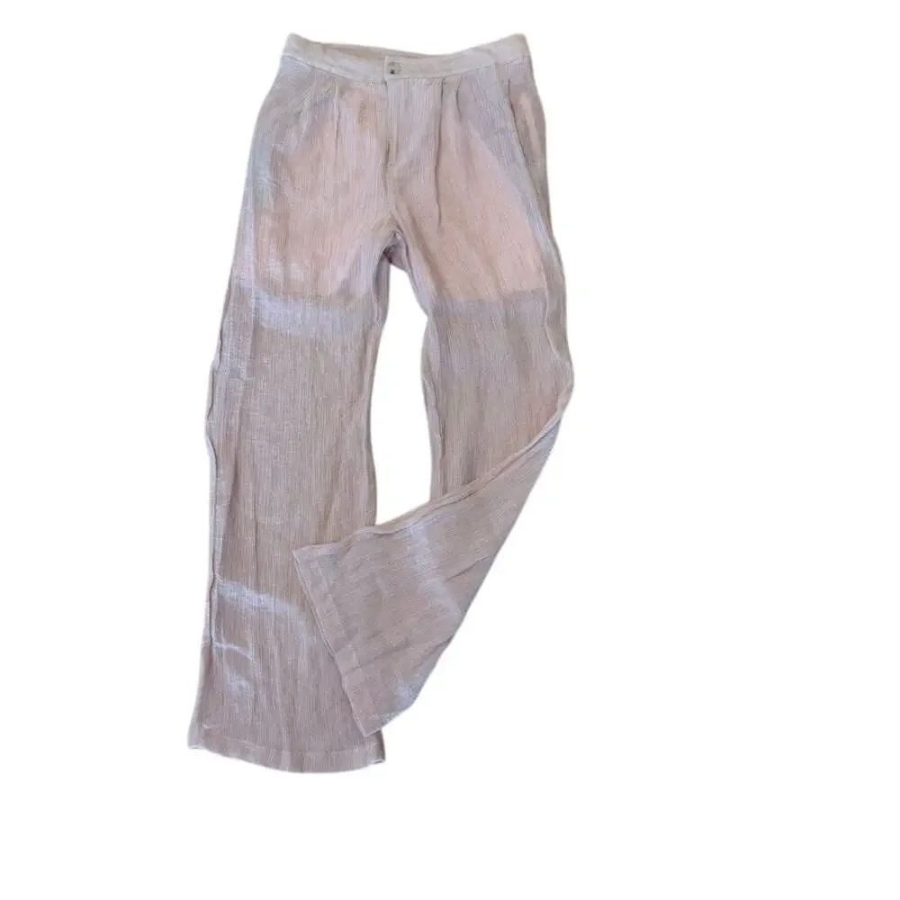 DAZY Star Series Pants XL‎ Pale Pink Straight Leg Lightweight High Waist